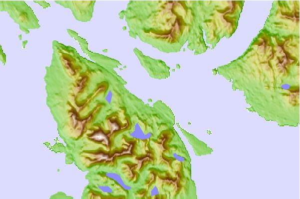 Tide stations located close to Hassler Harbor, Annette Island, Alaska