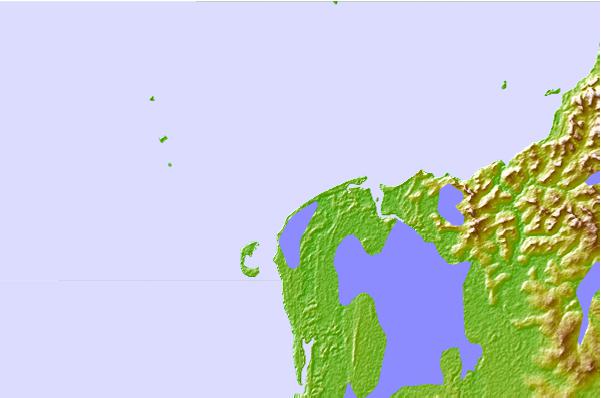 Tide stations located close to Herald Camp, Endeavour Strait