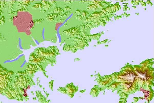 Tide stations located close to Hoden, Okayama, Japan