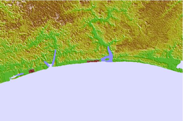 Tide stations located close to Holden Beach, North Carolina