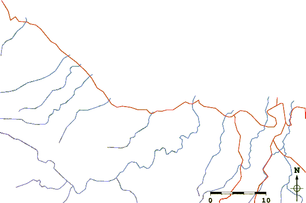 Roads and rivers around Honiara, Solomon Islands