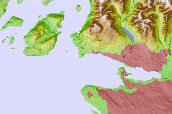 Tide stations located close to Horseshoe, British Columbia