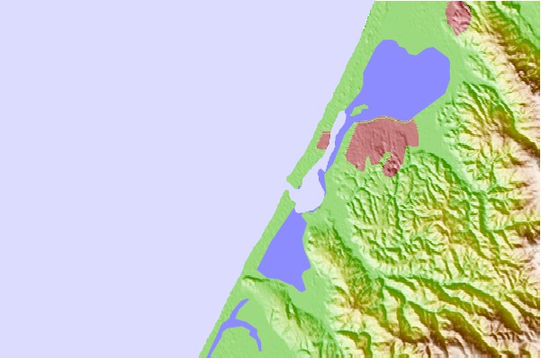 Tide stations located close to Humboldt Bay Entrance, California