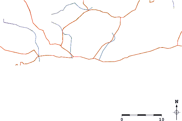 Roads and rivers around Ierapetra