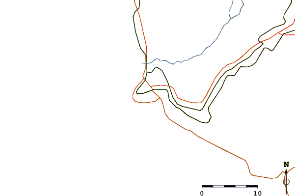 Roads and rivers around Ilo