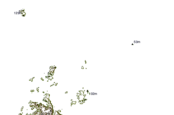 Shoreline around Ince Point, Torres Strait
