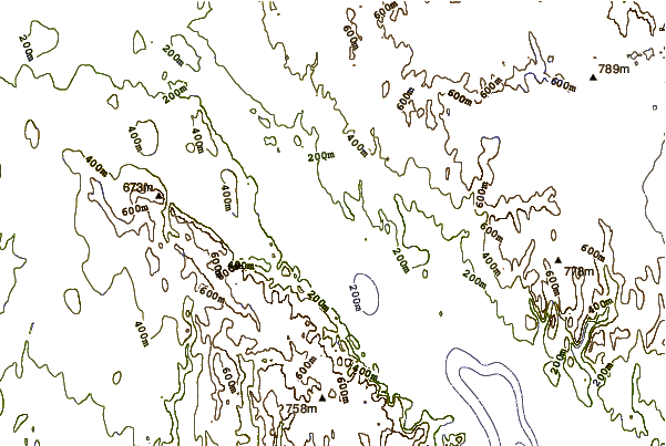 Shoreline around Iqaluit, Nunavut