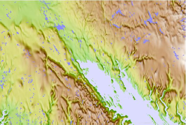 Tide stations located close to Iqaluit, Nunavut