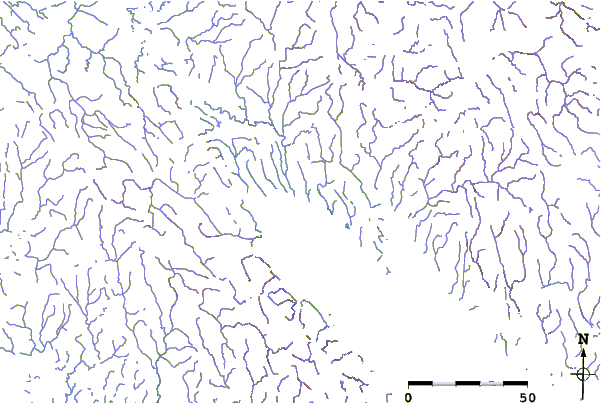 Roads and rivers around Iqaluit, Nunavut