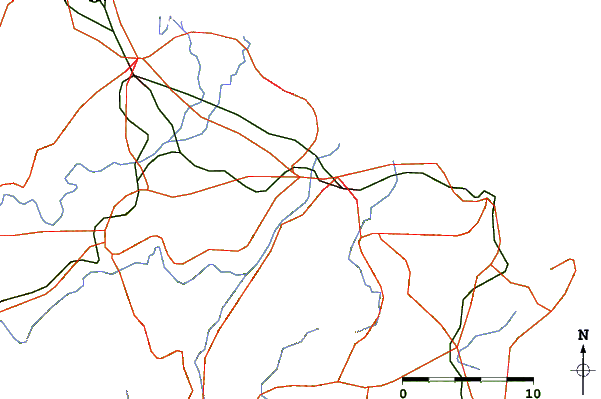 Roads and rivers around Ise