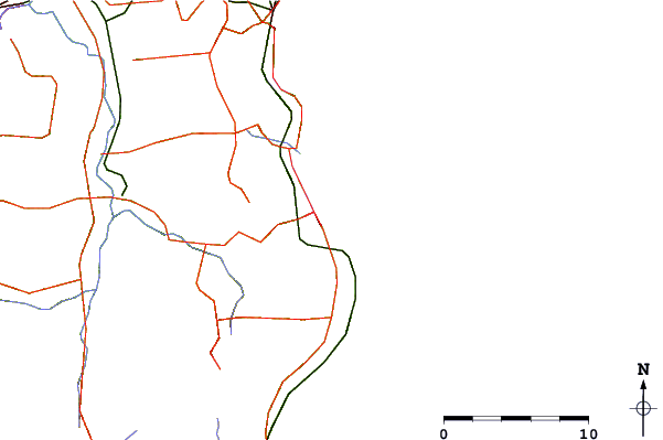 Roads and rivers around Ito, Sizuoka, Japan