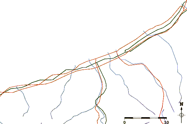 Roads and rivers around Itoigawa