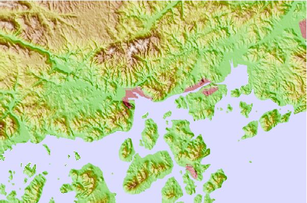 Tide stations located close to Itozaki, Hirosima, Japan