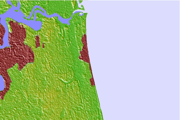 Tide stations located close to Jacksonville Beach, Florida