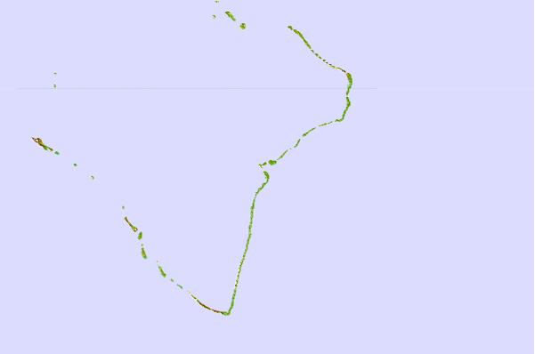 Tide stations located close to Jaluit Atoll (SE Pass), Marshall Islands