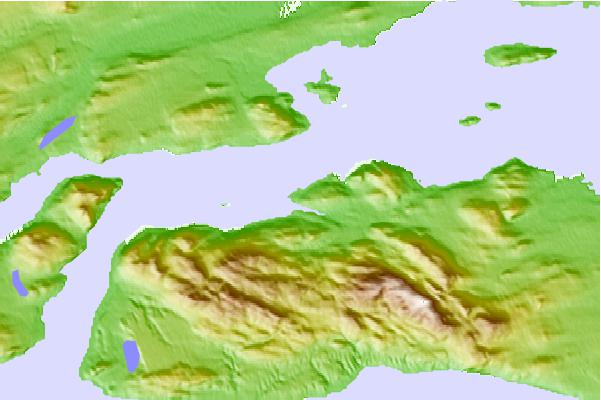 Tide stations located close to Jordans Point, Newfoundland