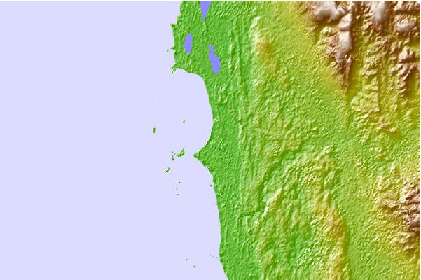 Tide stations located close to Jurien Bay, Australia