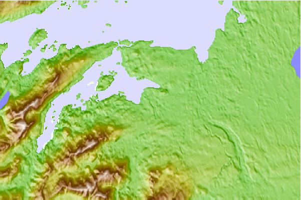 Tide stations located close to Juskatla, British Columbia