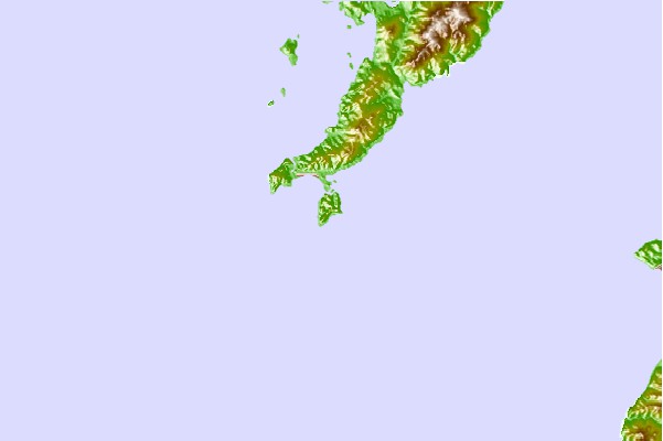 Tide stations located close to Kabasima Suido, Nagasaki, Japan