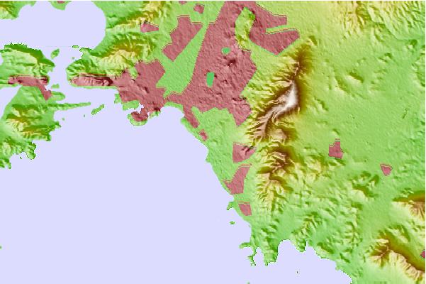 Tide stations located close to Kalamaki