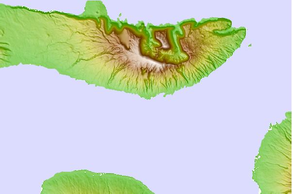 Tide stations located close to Kamalo Harbor, Molokai Island, Hawaii