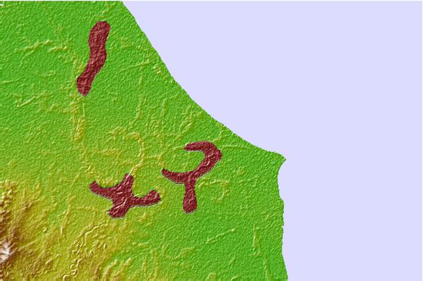 Tide stations located close to Karangampel