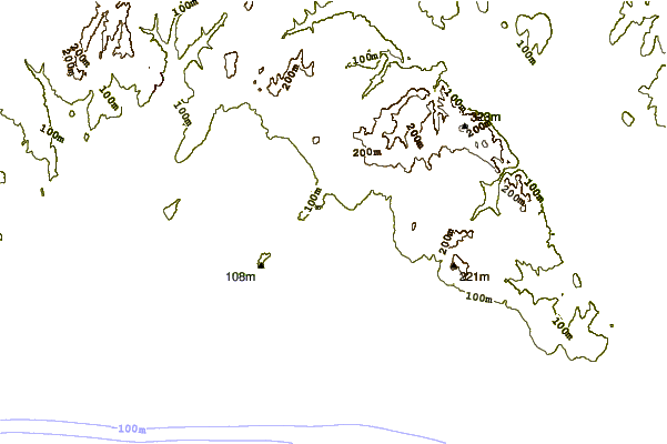 Shoreline around Kavakli