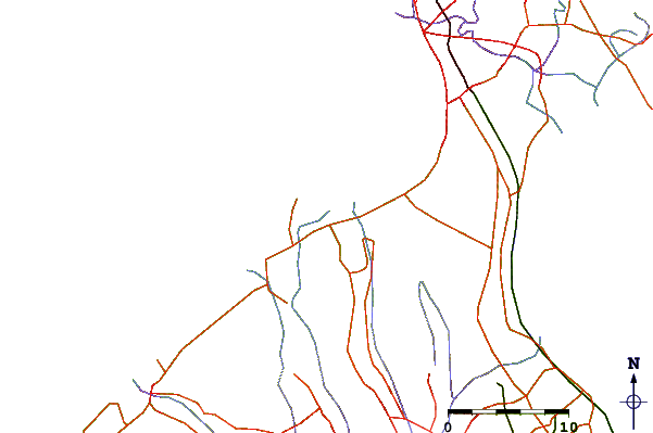 Roads and rivers around Kawit