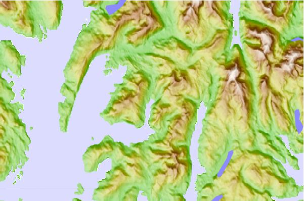 Tide stations located close to Keete Inlet, Alaska