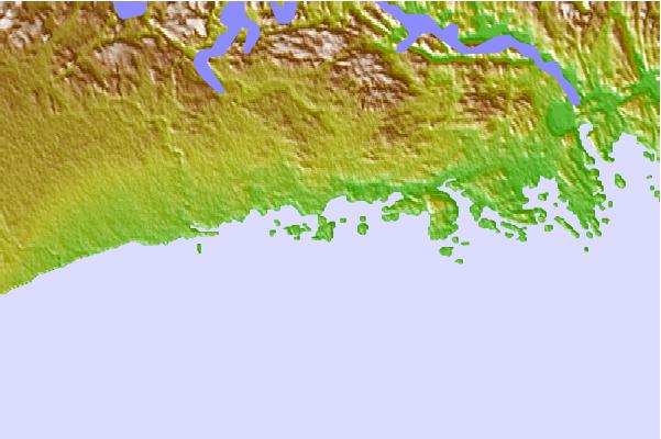 Tide stations located close to Kegaska, Quebec