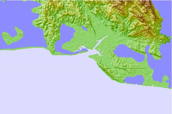 Tide stations located close to Kerema, Papua New Guinea