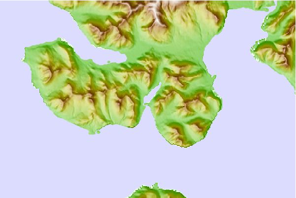 Tide stations located close to King Cove, Alaska