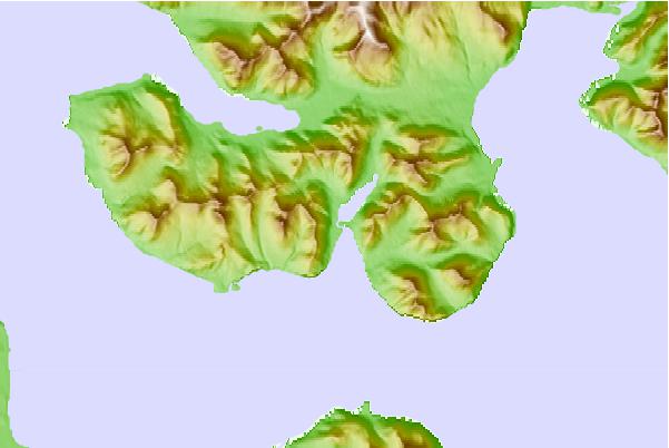 Tide stations located close to King Cove, Deer Passage, Pacific Ocean, Alaska