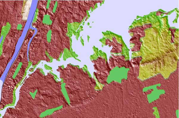 Tide stations located close to Kings Point, Long Island Sound, New York