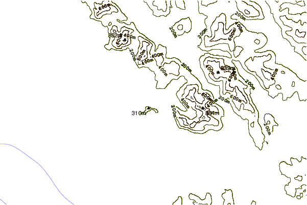 Shoreline around Klokachef Island, Alaska