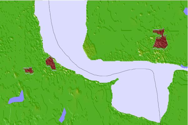 Tide stations located close to Knock, Germany