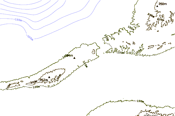 Shoreline around Kolea