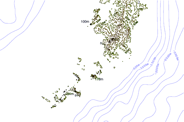 Shoreline around Koror, Palau Islands