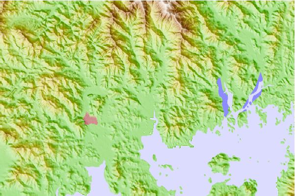 Tide stations located close to Kwangyang