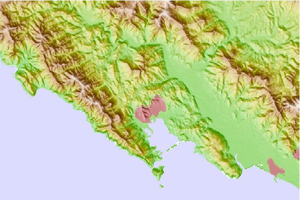 Tide stations located close to La Spezia