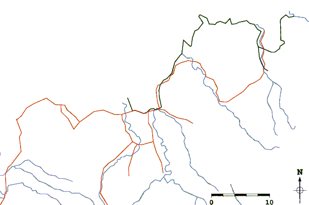 Roads and rivers around Labasa