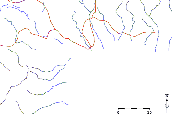 Roads and rivers around Lae, Papua New Guinea