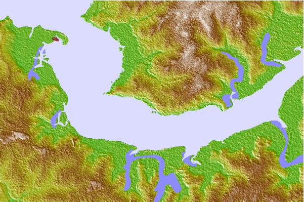 Tide stations located close to Lamin