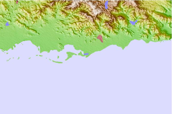 Tide stations located close to Las Mareas, Puerto Rico