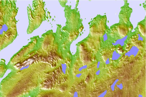 Tide stations located close to Lewisporte, Newfoundland