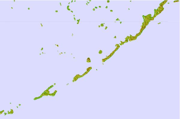 Tide stations located close to Lignumvitae Key, NE side, Florida Bay, Florida
