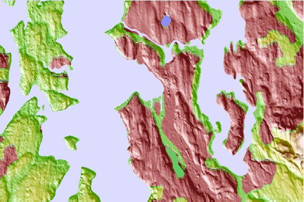 Tide stations located close to Lockheed Shipyard, Washington