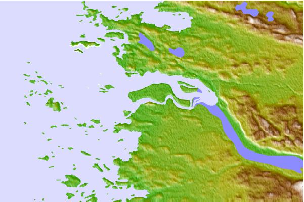Tide stations located close to Loon Island, Nunavut