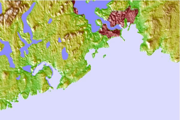 Tide stations located close to Lorneville, New Brunswick