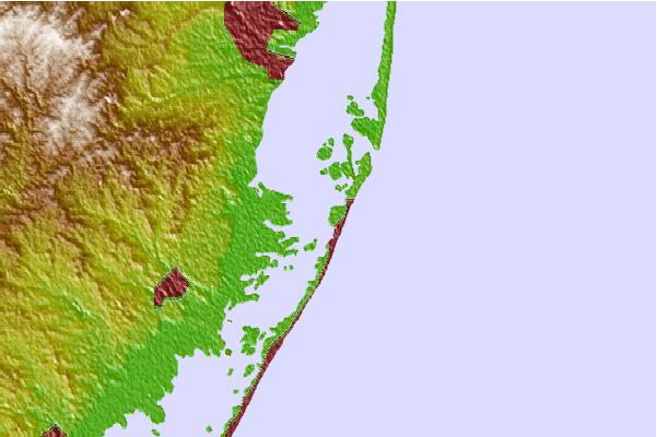 Tide stations located close to Loveladies Harbor, Barnegat Bay, New Jersey